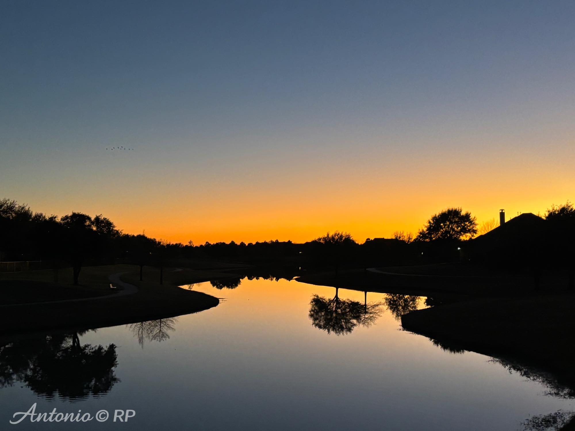 Lakeside Sunset
